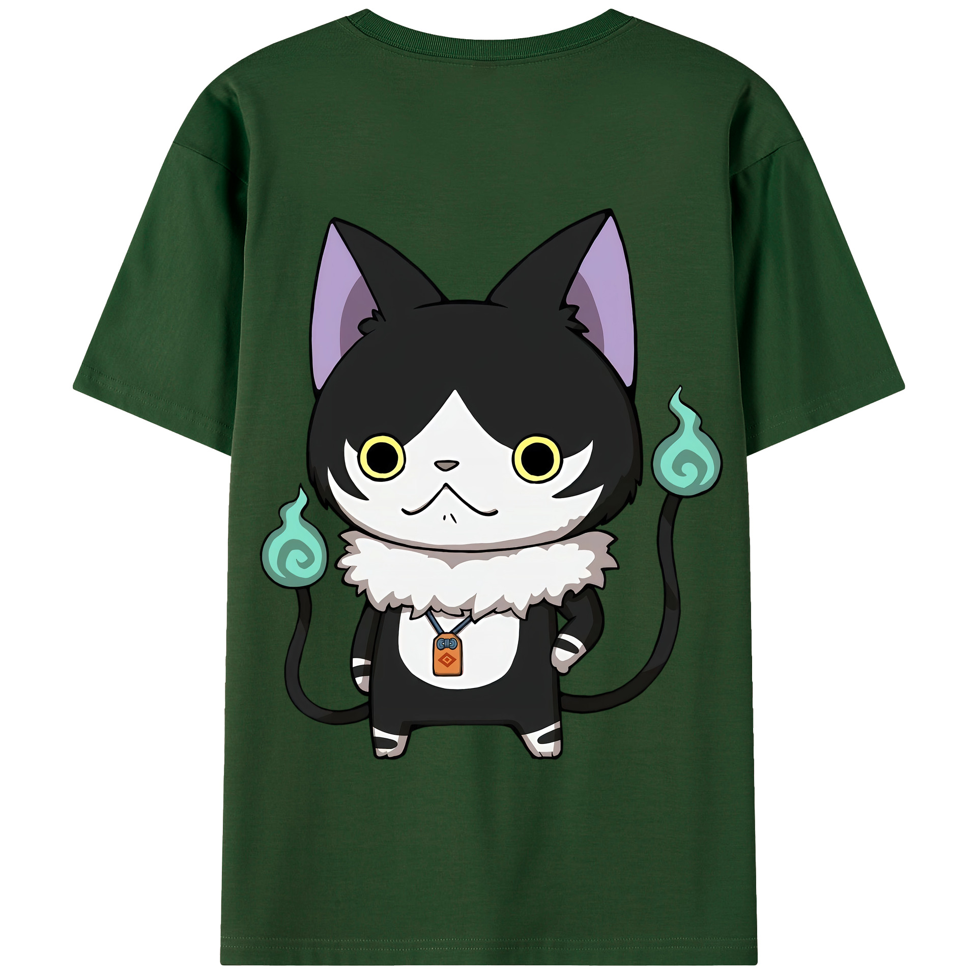 （画像用） 妖怪ウォッチ Yo-kai Watch 綿100％半袖Tシャツ（背面プリント）